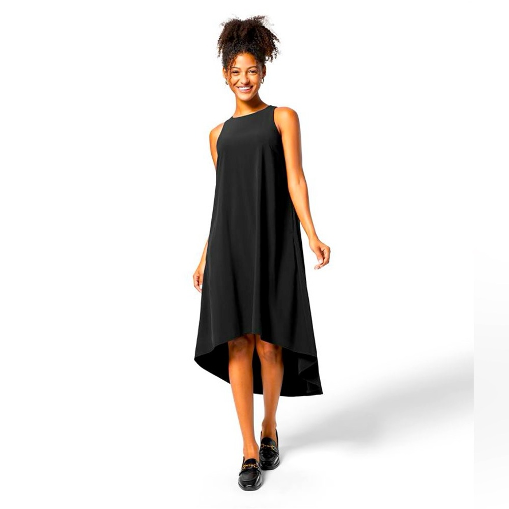 Halara Black Breezeful Backless Dress